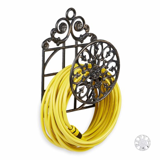 Relaxdays Antique Hose Holder, Cast Iron, Vintage Look, WallMounted