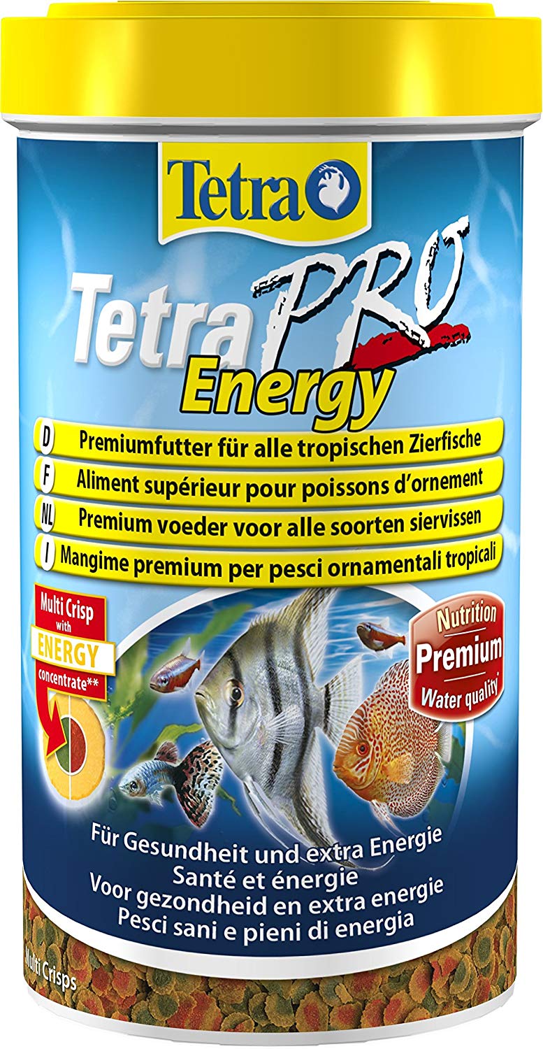Tetra Pro Energy Multi-Crisps Premium Fish Food with Energy Concentrate for Increased Vitality 500 ml Tin - Image 2