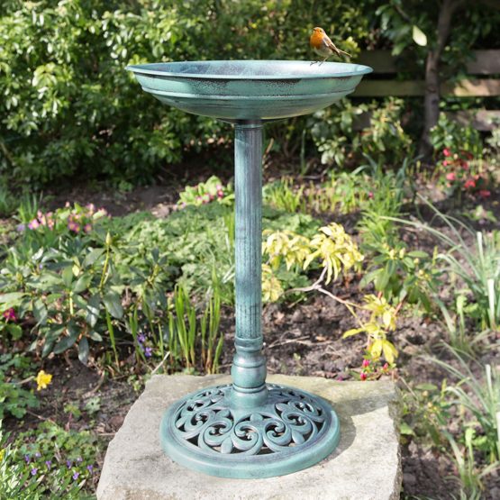 Kingfisher BBATH 63cm Resin Traditional Bird Bath - Image 3