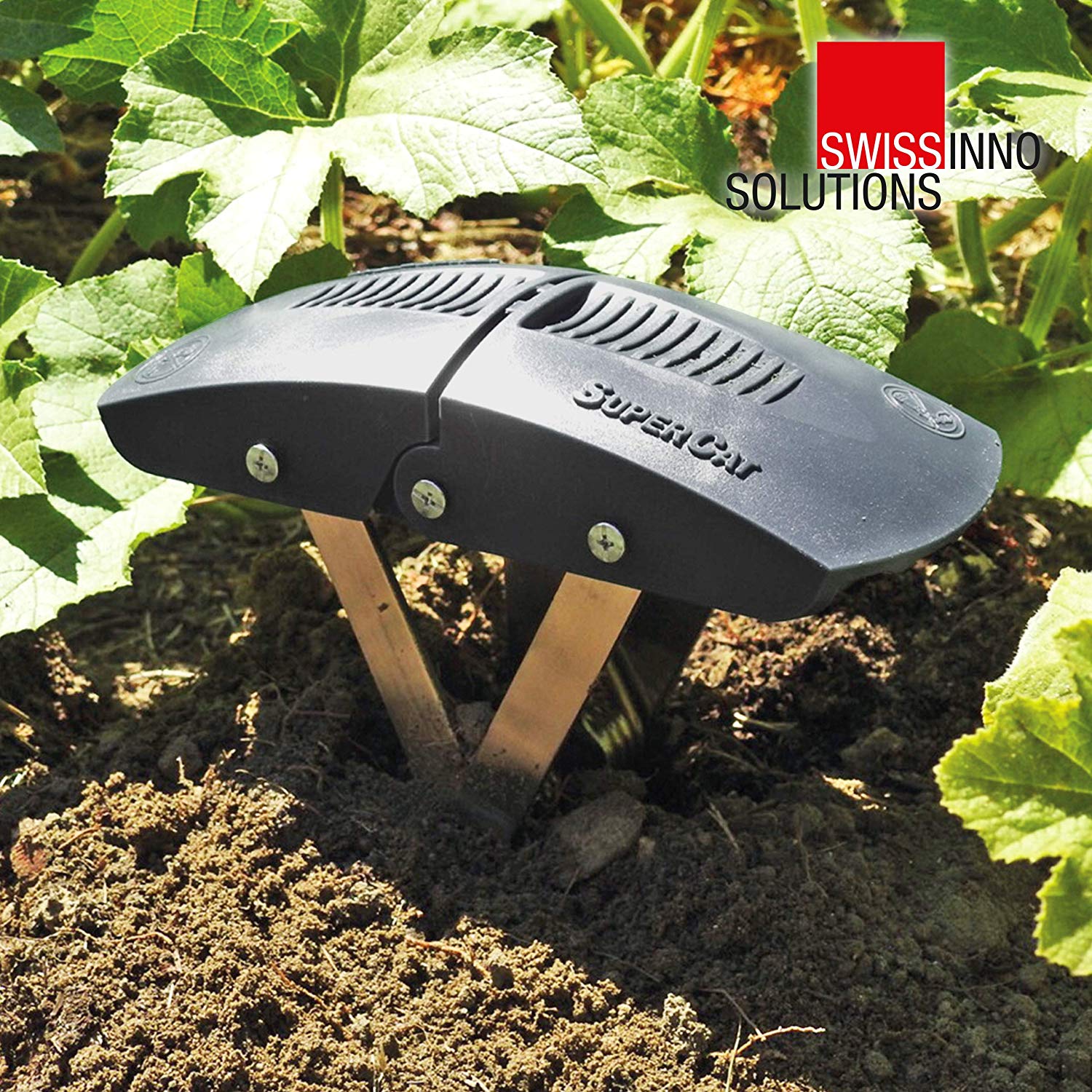 SWISSINNO SuperCat Mole Trap, Proven Traps That Work, Heavy Duty Claw Catcher for Lawns, Reusable, No Poison, No Bait - Image 4