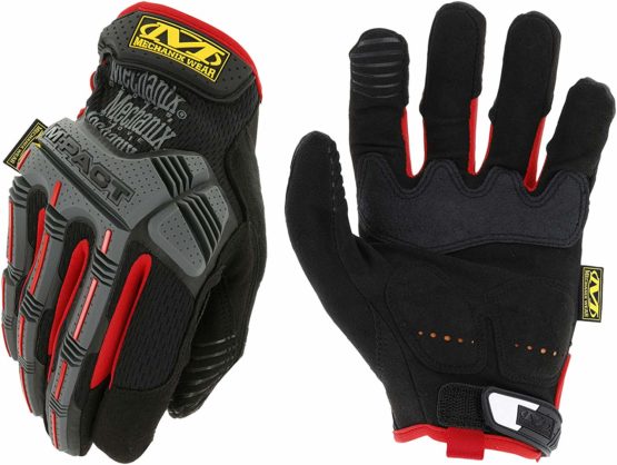 Mechanix Wear M-Pact® Gloves (Medium, Red/Black)