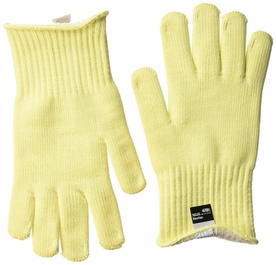 Polyco 7564 Volcano 32CM Kevlar Heavyweight Gauntlet, Cotton Inner Lining, Size 11