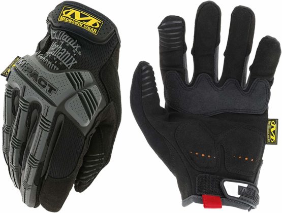 Mechanix Wear - M-Pact Gloves (XX-Large, Black/Grey)