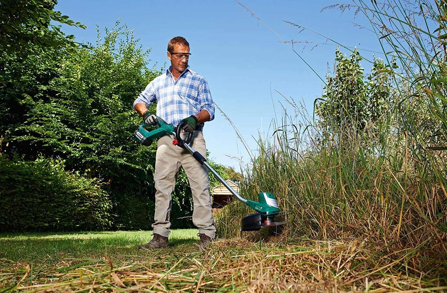 Bosch 0600878N04 Cordless Grass Trimmer AdvancedGrassCut 36 (Without battery, 36 V system, in carton packaging), Green, 12.1 cm*12.7 cm*6.3 cm - Image 3