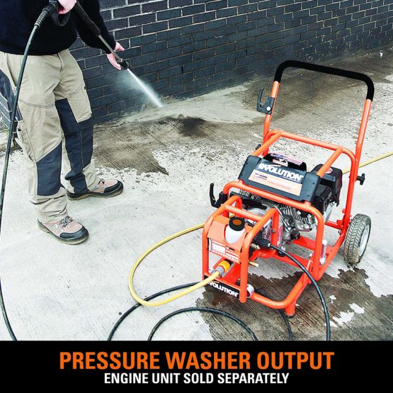 Evolution Power Tools 014-0003 Evo-System Pressure Washer, Orange - Image 4