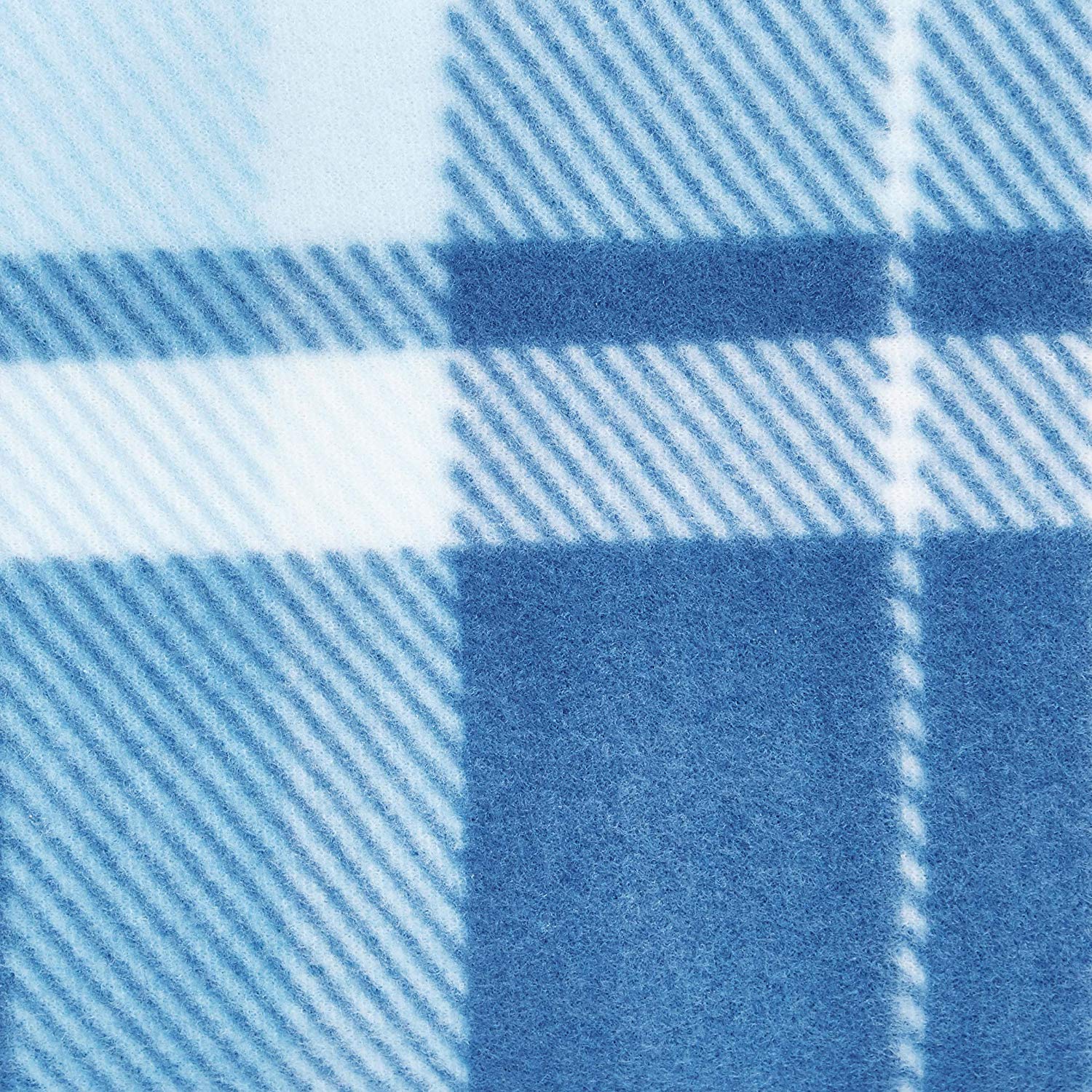Amazon Basics Picnic Blanket with waterproof backing, 175 x 200 cm, Blue, 175 x 200 cm (Rectangular) - Image 3