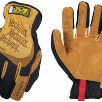 Mechanix Wear FastFit® Leather Gloves (Large, Brown/Black)