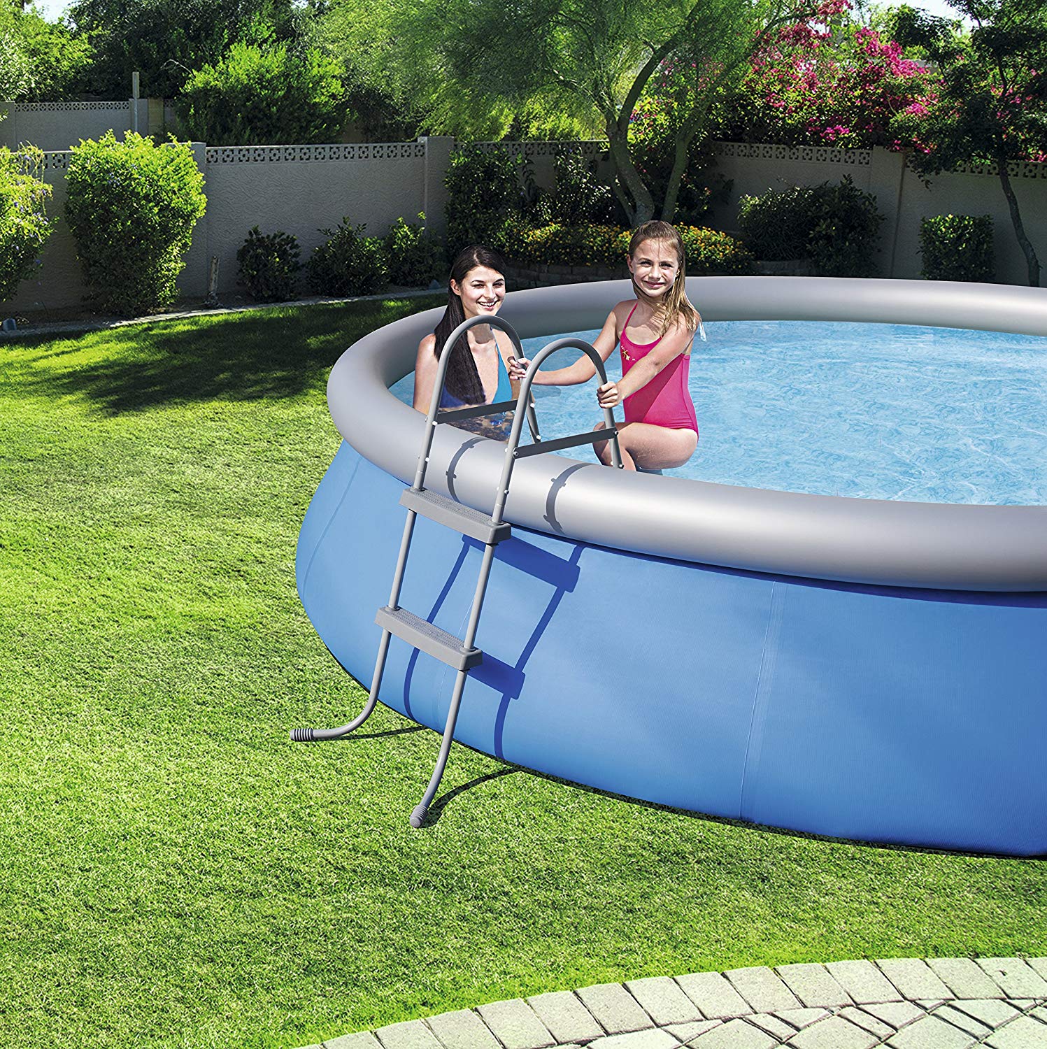 Bestway BW58430 Pool Ladder - Blue - Image 4