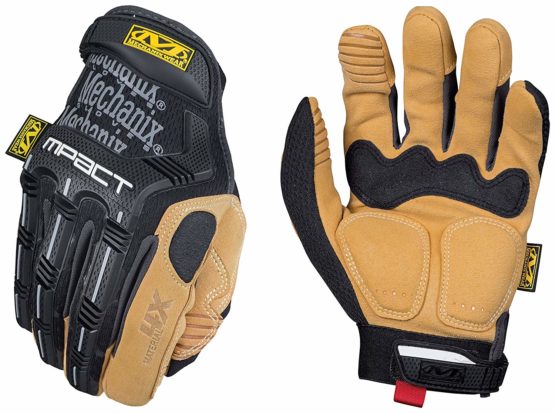 Mechanix Wear - Material4X M-Pact Gloves (Small, Black/Brown)
