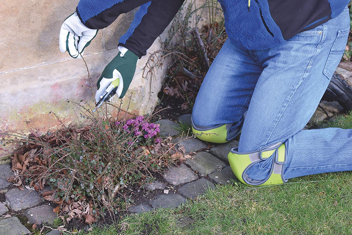 Spear & Jackson KNEEPAD5535KEW Kew Gardens Collection 3 Layer Garden Knee Pads - Image 3