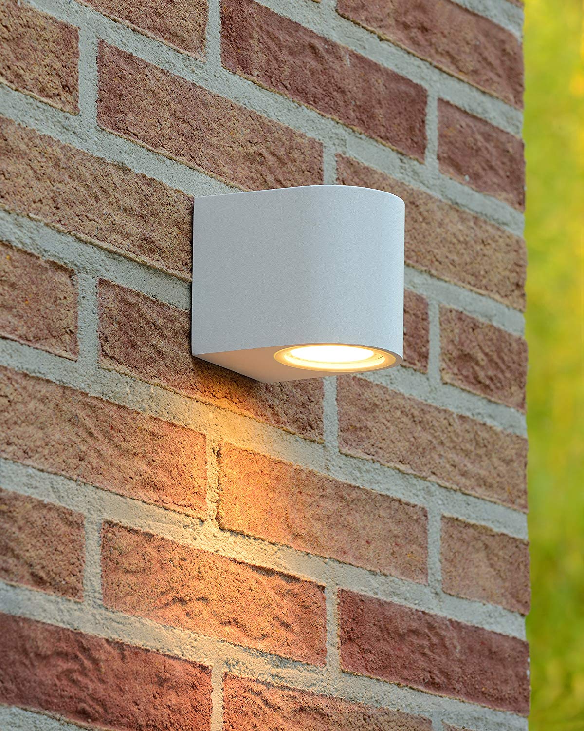 LUCIDE ZORA-LED - Wall Spotlight/Wall Light Indoor/Outdoor - LED Dim. - GU10-1x5W 3000K - IP44 - White - Image 3
