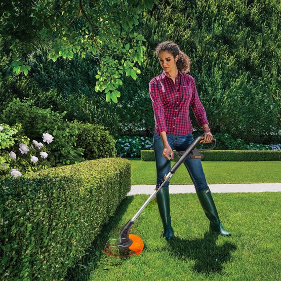 WORX WG157E.9 18V (20V MAX) 2.0Ah Cordless 25cm Grass Trimmer (Tool only - battery & charger sold separately) - Image 3