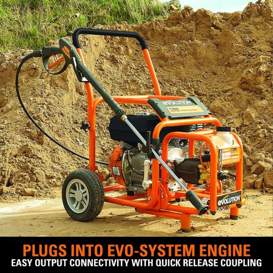 Evolution Power Tools 014-0003 Evo-System Pressure Washer, Orange - Image 2