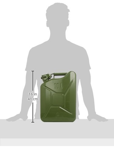 Carpoint 0110011 Petrol Can Metal 10 l Green - Image 3