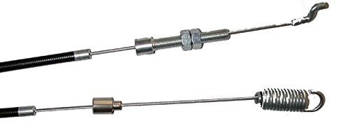 GREENSTAR - Clutch Cable - Adaptable for CASTELGARDEN Models PA504TR - Replaces Original 81001141/0 - L 1370mm - Sheath 1100mm