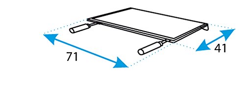 Imex The Fox 71603 - BBQ Iron, Stainless Steel 71 x 41 cm, Grey - Image 2