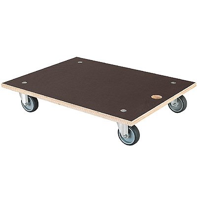WAGNER moving dolly MM 1146 I 78 x 49 cm - for heavy boxes, appliances & furniture I recessed grip I non-slip surface I FSC-certified I load - Image 2
