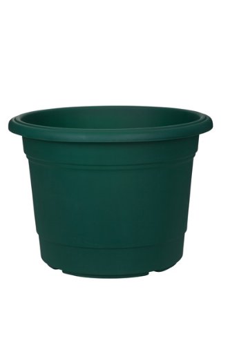 Whitefurze G01R50 50cm Milano Round Planter - Forest Green