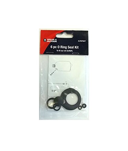 Spear & Jackson 2LPAPSKIT Set of 6 'O' Ring Seals for 2LPAPS