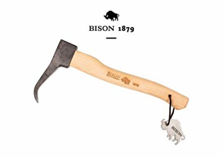 Bison 1879 // Sapie 600 g, 380 mm Made in Germany, Natural, handgeschmiedet 350mm