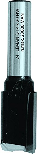 Leman 408.703.00 Strand 8 mm Mono to Rainer Carbide Straight Tail, Blue, 408.703.00
