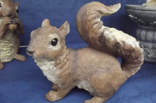 Design Toscano QM188731 Chomper the Woodland Squirrel Outdoor Garden Statue, Polyresin, 18 cm - Image 3