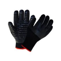 Polyco 8762 Anti Vibration Tremor Low Gloves, 1 Pair, Size Small, Black