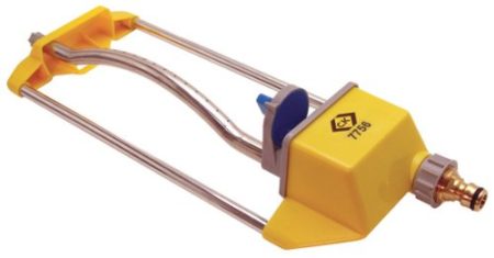 Carl Kammerling International Limited G7756BI C.K Lawn Sprinkler-Oscillating, Yellow