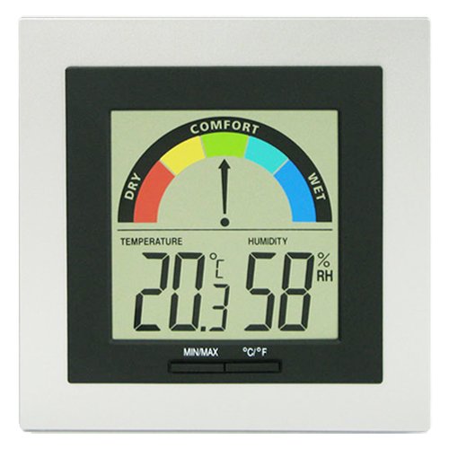 Technoline WS 9430 Weather Station - Black/Silver, 11.4x1.6x11.6 cm - Image 2
