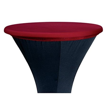Gautzsch (FO) Easy Stretch Galactica VK-300110-001 Cover for Tables with 80 cm Diameter Bordeaux