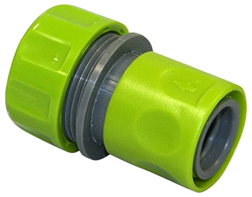 Xclou 346108 Plastic Female Hose Connector for Extending and Adding Attachments to Garden Hoses, Green, 19 mm