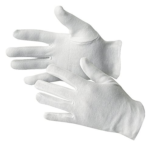 JAH Knitted Cotton/Polyamide Gloves with PVC Grip Dots – Non-Slip Grip for Warehouse, Assembly & Shipping