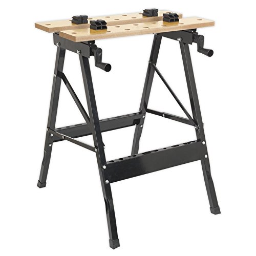 Sealey Fwb1 Folding Workbench 290Mm Capacity, White