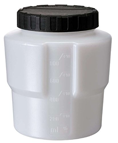 Einhell 4260001 CE-JS 16 Container 800 ml Suitable for Paint Spray Systems, (L x B x H) 122 x 116 x 138 mm