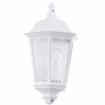 Eglo 93448 NAVEDO Exterior Wall Light in White, One Size