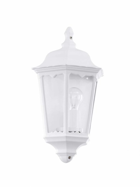 Eglo 93448 NAVEDO Exterior Wall Light in White, One Size