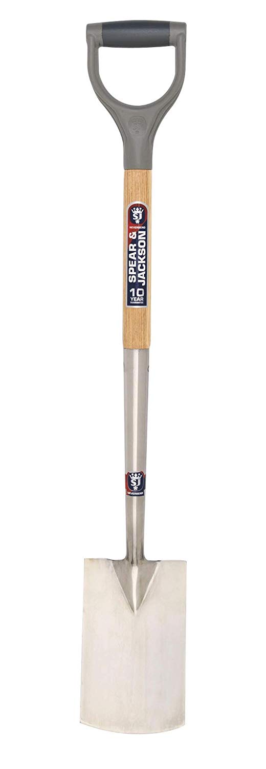 Spear & Jackson 1161BS Neverbend Stainless Border Spade
