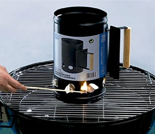 IMEX EL ZORRO Barbecue and Fireplace Lighter | 17 x 27 cm | Sturdy Steel with Wooden Handle - Image 3
