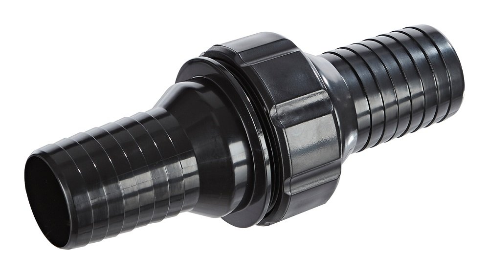 Oase 57759 Hose Connector Hoses & Connectors Black PVC Hose Connector Diameter 50 mm
