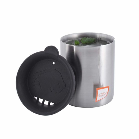 Tatonka Unisex_Adult Thermo Mug 250 Thermal, Transparent, 1 Stück (1er Pack)