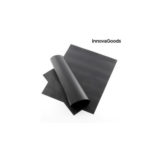 InnovaGoods Non-Stick Oven Mat and Barbecue Fiberglass, Black, 33 x 40 x 2 cm - Image 3