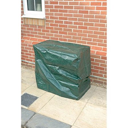 Draper 76228 1,500 mm x 1,000 mm x 1,250 mm Barbecue Cover, Green - Image 2