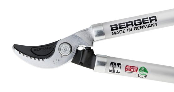 BERGER Lopping Bypass Classic, Length: 600 mm Made of high-Grade Steel, Pruning Shear with Stop Damper no. 4200, Red, 60x24x3.5 cm - Image 3