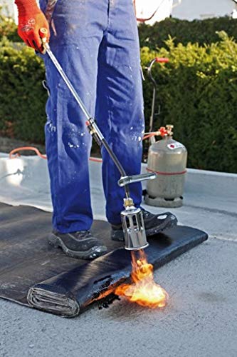 ROTHENBERGER Industrial RoMaxi Premium - Abflammgerät 030957E inkl. 5m Propan Gas Schlauch & Propan Konstantregler, Brenner, Unkraut Vernichter, Dach- und Bitumenbahnen - Image 2