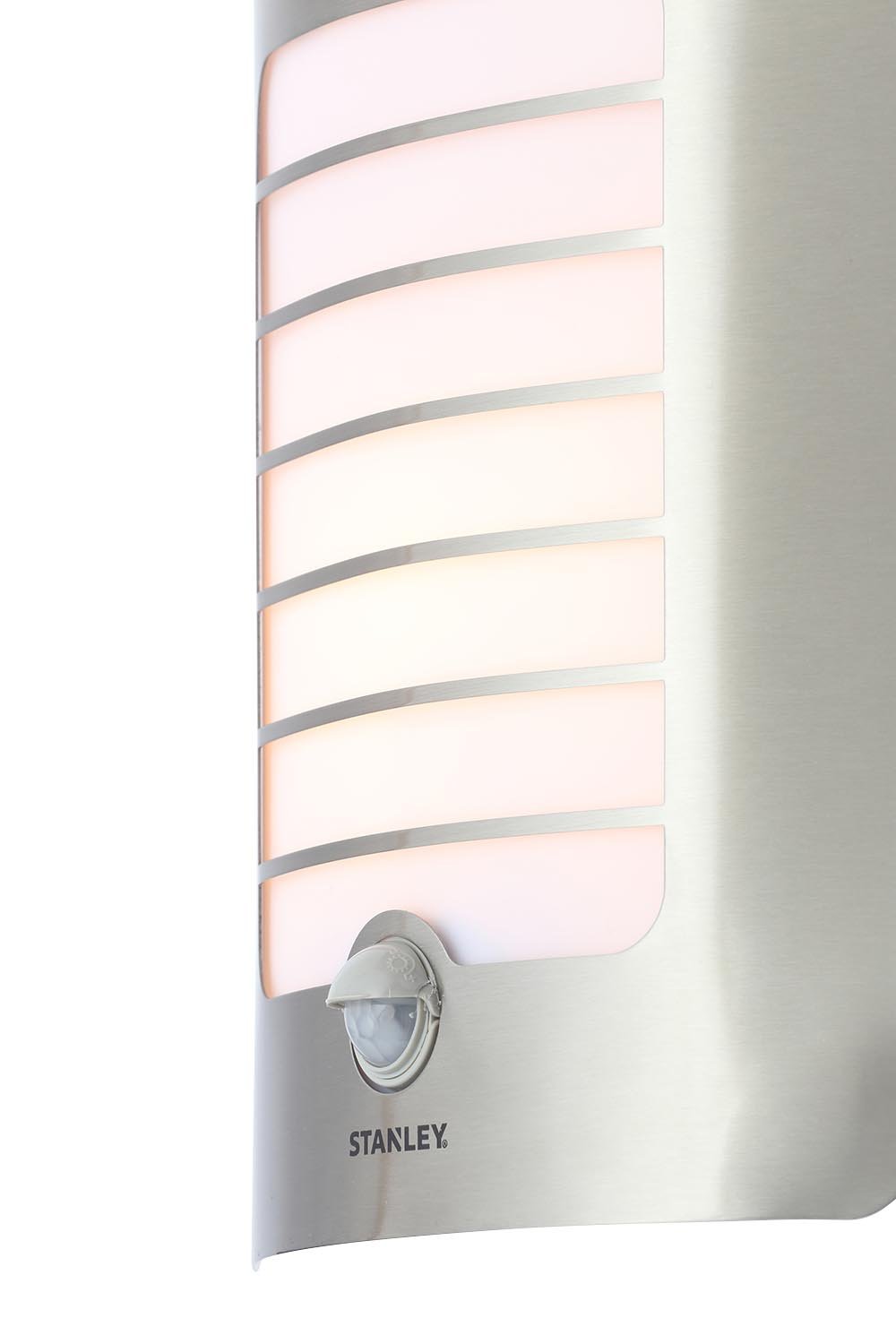 Stanley Stainless Steel Panel Wall Light With PIR Sensor E27 - Image 3