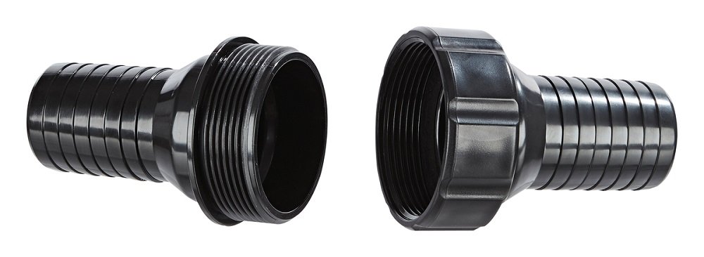Oase 57759 Hose Connector Hoses & Connectors Black PVC Hose Connector Diameter 50 mm - Image 2