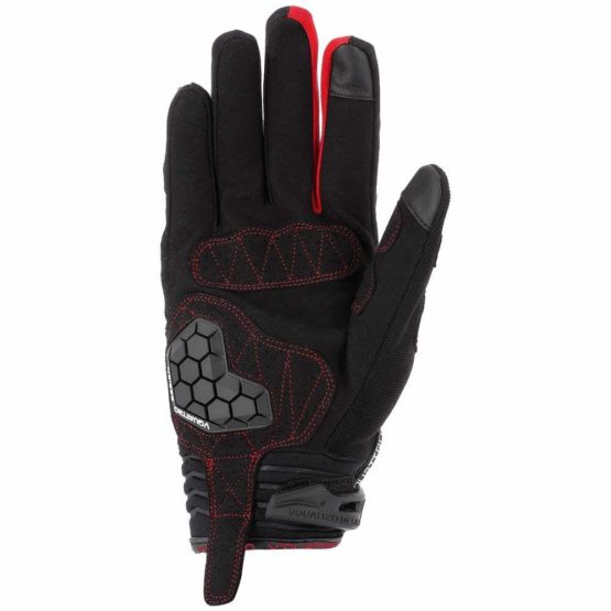 V Quattro Design Rush 18 Men's Gloves, Black/Red, Size 3XL - Image 2