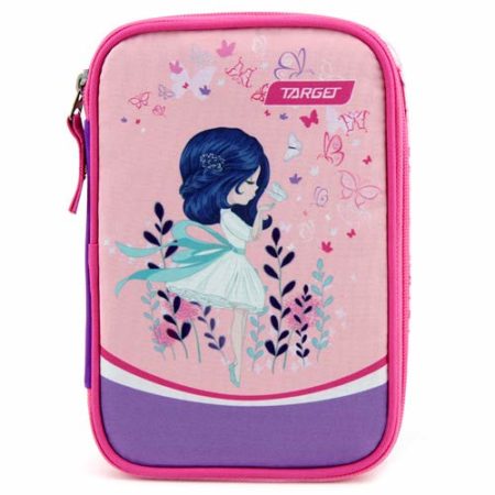 Target Kids Floral Girl Pencil Case, Multi-Colour, One Size