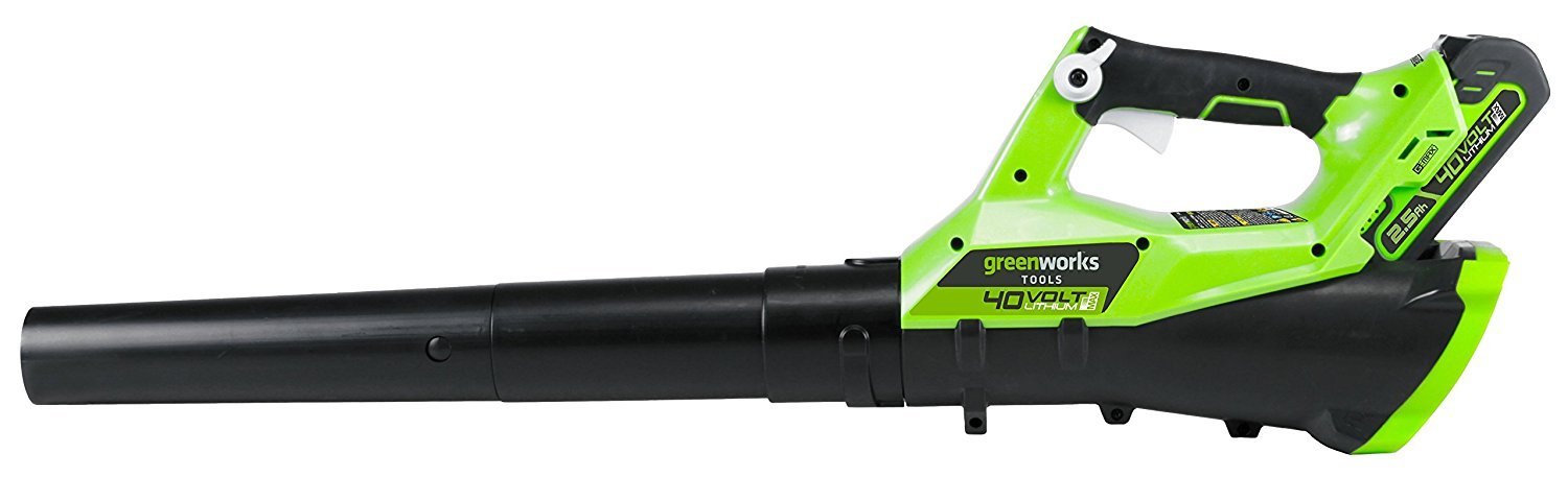 Greenworks 40V Cordless Leaf Blower with Cruise Control, Lightweight Axial Leaf Blower 177km/h 11.05m3/min - Image 2