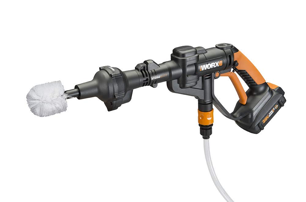 WORX WA4042 Hydroshot Wheel Ball Brush Accessory, Black, 1 Count (Pack of 1) - Image 4